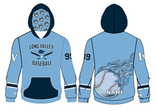 Long Valley Baseball Sublimated Hoodie - Design 2