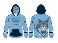 Long Valley Baseball Sublimated Hoodie - Design 3
