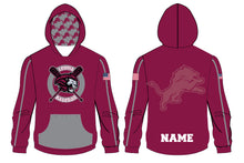 Leonia Baseball Sublimated Hoodie