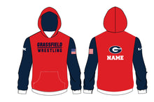 Grassfield Grizzlies Wrestling Sublimated Hoodie