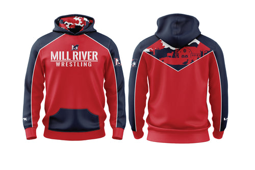 Mill River Wrestling Sublimated Hoodie - Design 1