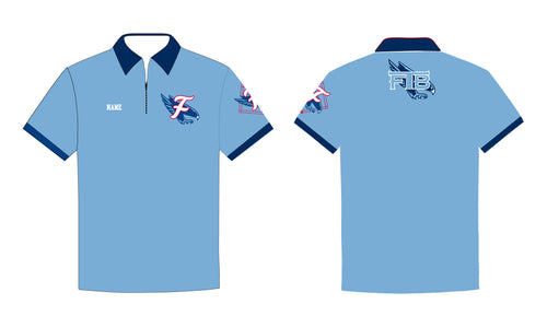 Falcons Baseball Sublimated Polo Shirt - Design 2