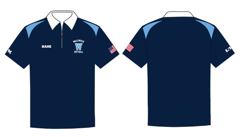 Waldwick Softball Sublimated Coaches Polo Shirt