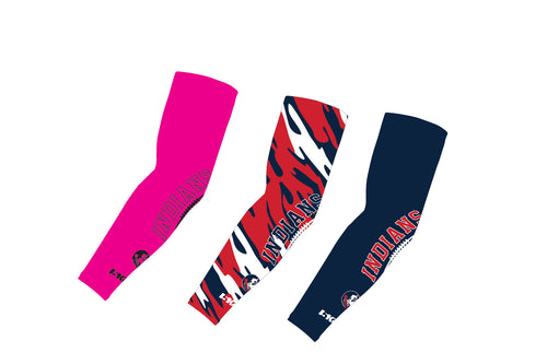 Northampton Indians Football Sublimated Compression Sleeve - Pink / Camo / Navy