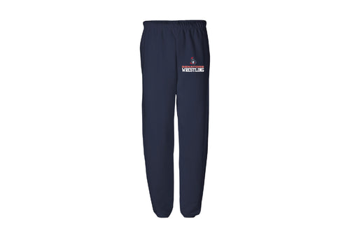 Senators Wrestling Cotton Sweatpants - Navy
