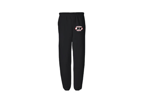 Boonton Wrestling Cotton Sweatpants - Black