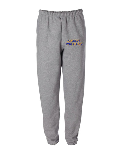 Ardsley Wrestling Cotton Sweatpants - Gray