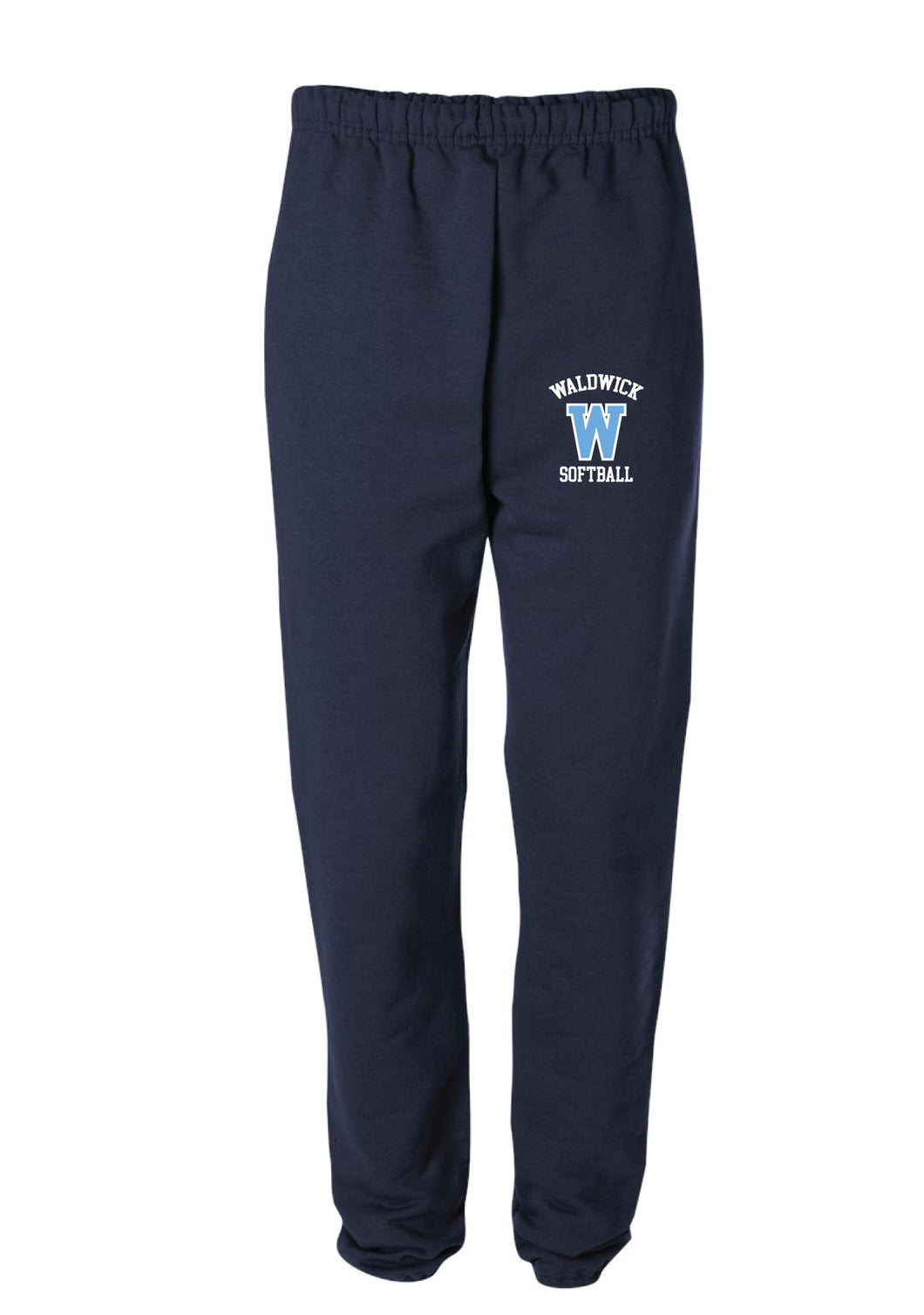 Waldwick Softball Cotton Sweatpants - Navy