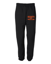 Hasbrouck Heights Wrestling Cotton Sweatpants - Black