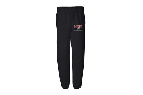 Masterful Mechanics Baseball Cotton Sweatpants - Black