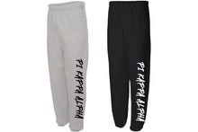 JMU Pi Kappa Alpha Cotton Sweatpants - Grey/Black