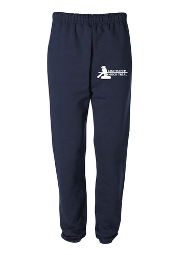 Chatham Mock Trial Cotton Sweatpants - Navy