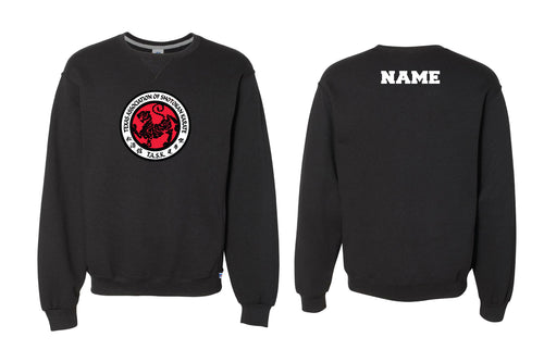 T.A.S.K Karate Cotton Crewneck Sweatshirt - Black