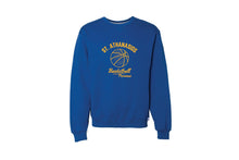 St. Athanasios Basketball Cotton Crewneck Sweatshirt - Royal