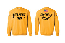 [NEW] Scorpions Wrestling Cotton Crewneck Sweatshirt - Gold (Design 4)