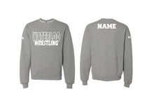 Waterloo Wrestling Cotton Crewneck Sweatshirt - Grey