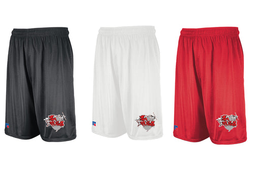 DC Trained Athletic Shorts - Black/White/Red