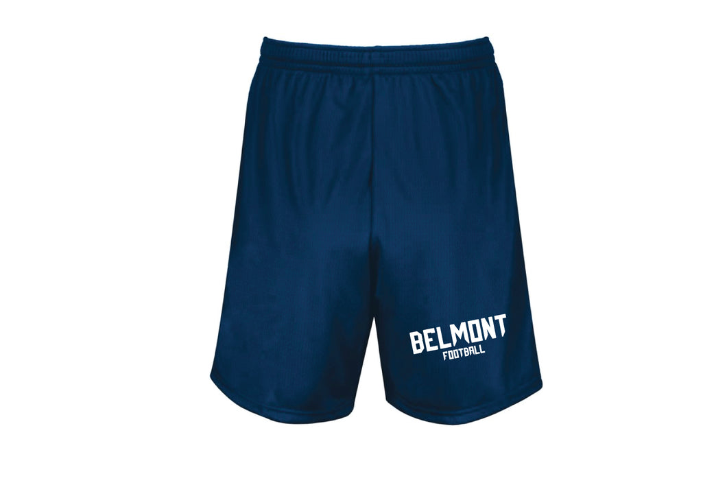 Belmont Marauders Football Athletic Tech Shorts - Navy