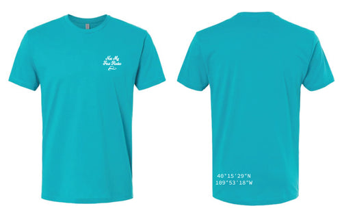 Not My First Rodeo Cotton Crew Tee - Tahiti Blue