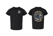 #135 Bergen County Police Academy TODDLER Cotton Crew Tee - Black