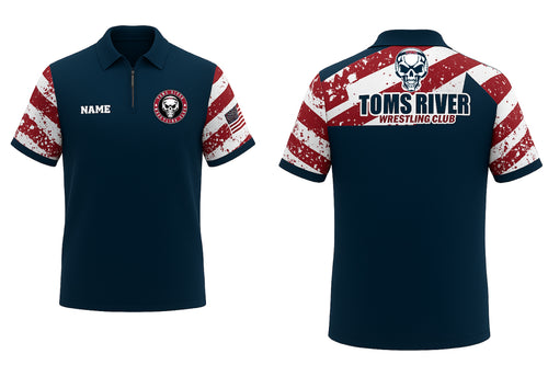Toms River Wrestling Club Sublimated Polo Shirt