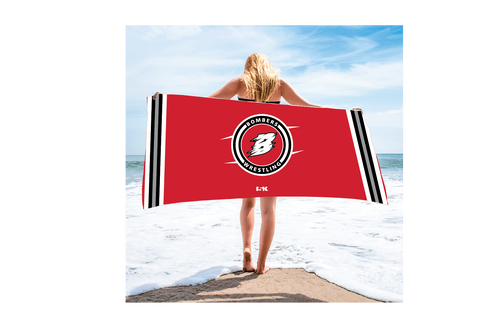 Boonton Wrestling Sublimated Beach Towel