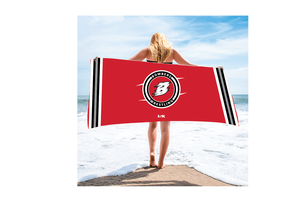 Boonton Wrestling Sublimated Beach Towel