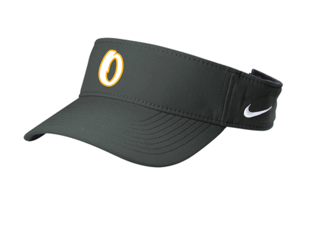 Oradell Softball Nike Visor Hat - Black