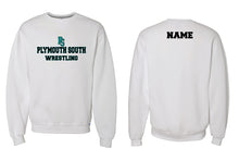 Plymouth South Wrestling Crewneck Sweatshirt - White