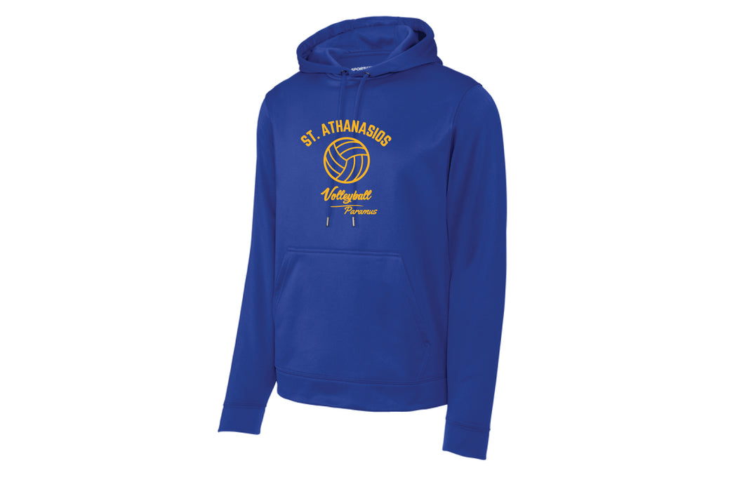 St. Athanasios Volleyball Dryfit Performance Hoodie - Royal