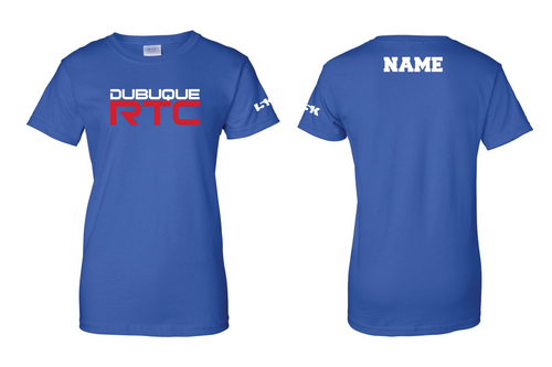 Dubuque RTC Cotton Women's Crew Neck Tee - Royal