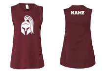 BHBL Wrestling Women's Sleeveless Shirt - Maroon