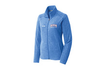 NMH Wrestling Women's Fleece Warmup Jacket - Light Blue