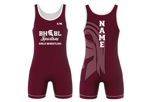 BHBL Wrestling Sublimated Women's Singlet