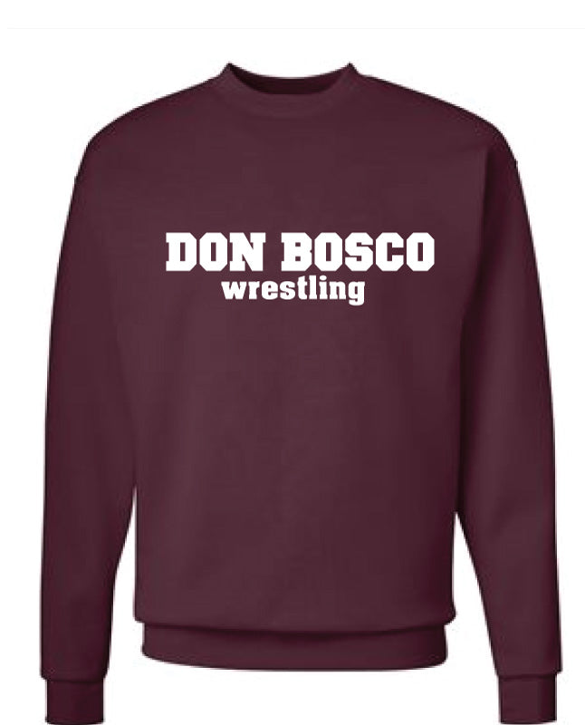 Don Bosco Crewneck Sweatshirt - Maroon - 5KounT