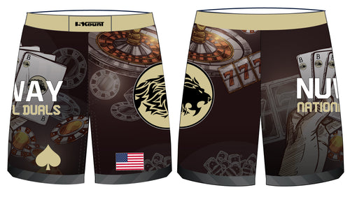 Bitetto Trained NuWay National Duals Sublimated Fight Shorts - 5KounT2018