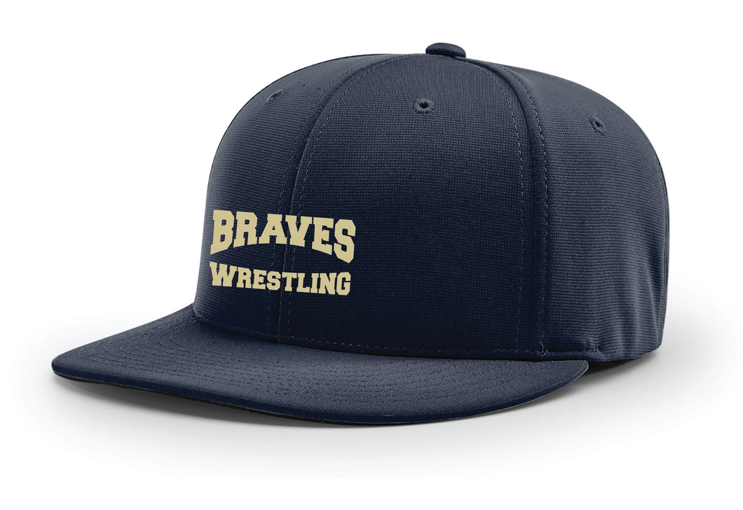 Braves Wrestling Flexfit Cap - Navy - 5KounT2018