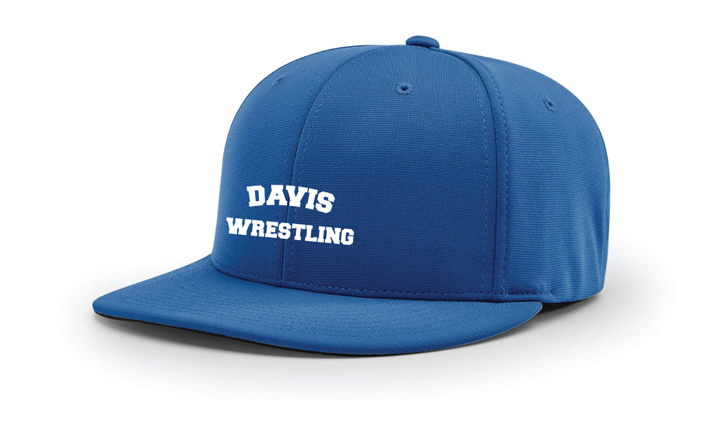 Davis Wrestling FlexFit Cap - Royal - 5KounT2018