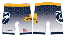 HVWA Sublimated Compression Shorts - White/Navy - 5KounT2018
