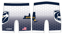 HVWA Sublimated Compression Shorts - White/Navy - 5KounT2018