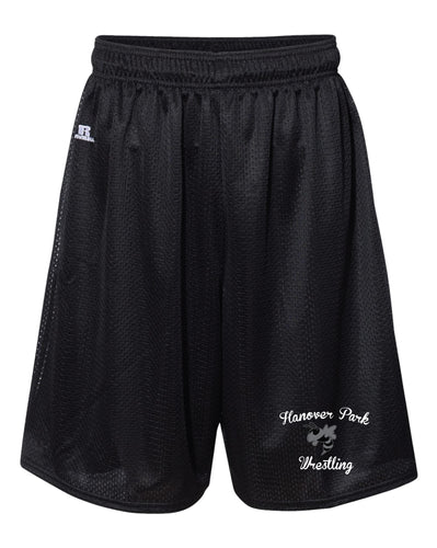 Hanover Park Youth Wrestling Russell Athletic  Tech Shorts - Black - 5KounT2018