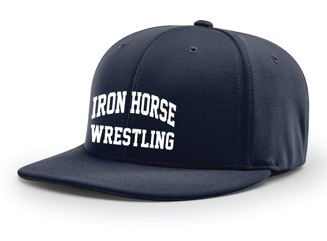 Iron Horse Wrestling Flexfit Cap - Navy - 5KounT2018