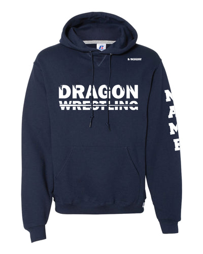 Middletown Dragons Russell Athletic Cotton Hoodie - Navy - 5KounT2018