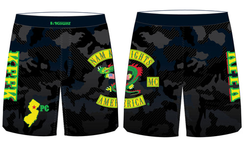 Nam Knights Sublimated Fight Shorts - USA - 5KounT