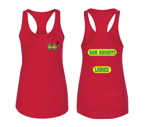 Nam Knights Ladies' Tank Top - Red - 5KounT