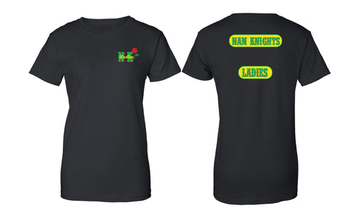 Nam Knights Ladies' Women's Crew Tee - Black - 5KounT
