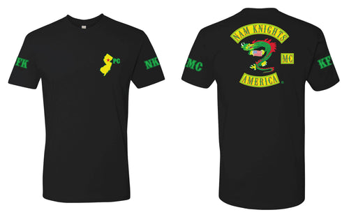 Nam Knights Cotton Crew Tee - Black - 5KounT