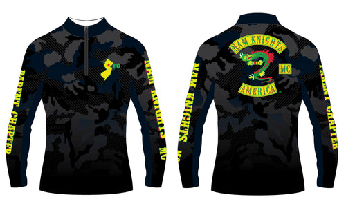 Nam Knights Sublimated Quarter Zip - Vietnam - 5KounT