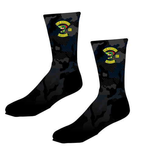 Nam Knights Sublimated Socks - USA - 5KounT2018