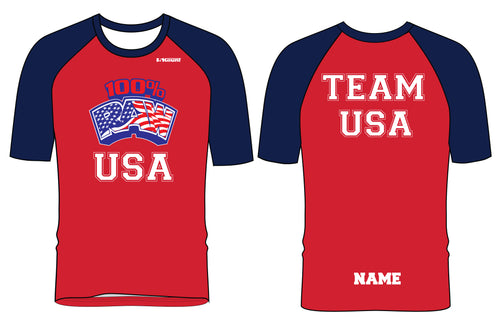 RAW USA Sublimated Fight Shirt - 5KounT2018